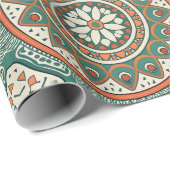 Papier Cadeau zellige marocain (Coin rond)