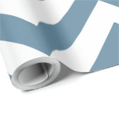 Papier Cadeau Zig - papier d'emballage de style nordique (Coin rond)