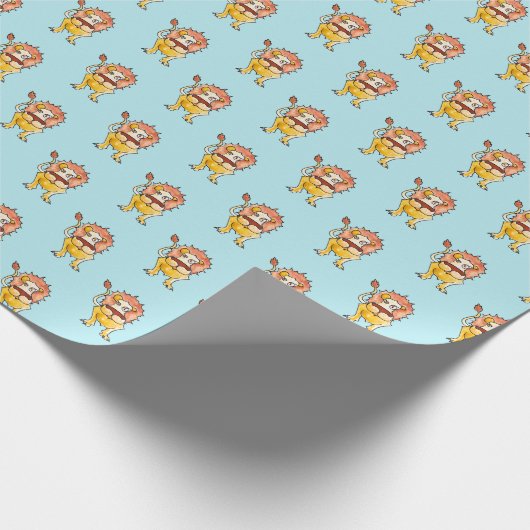 Papier Cadeau Zodiac Leo (Coin)