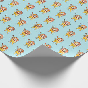 Papier Cadeau Zodiaque Lion