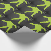 Papier Cadeau Zombi vert (Coin)
