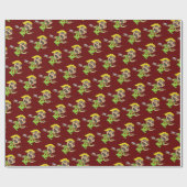 Papier Cadeau Zombie (Plat)