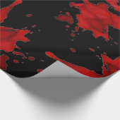 Papier Cadeau Zombie hémorragie (Coin)