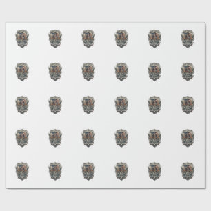 Papier Cadeau Zombie Patriote Général Zombie Patriotique Apocaly