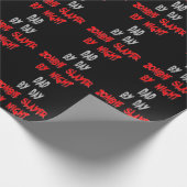 Papier Cadeau Zombie Slayer Papa (Coin)