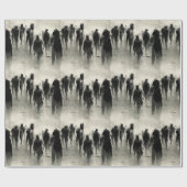 Papier cadeau Zombiefied 2 (Plat)