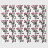 Papier Cadeau Zombies eat Brains (Plat)