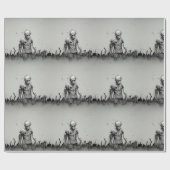 Papier cadeau zombifié (Plat)