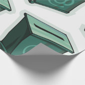 Papier Cadeau Zone de vote verte