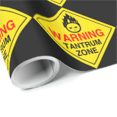 Papier Cadeau Zone Tantrum (Coin rond)