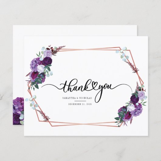 Papier Cadre géométrique floral budget rustique (Devant / Derrière)