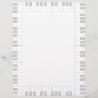 Papier Cadre pour piano