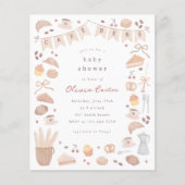Papier Cafe Bebe Budget Baby Shower (Devant)