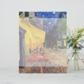 Papier Café Terrasse à la nuit par Vincent van Gogh (Debout devant)