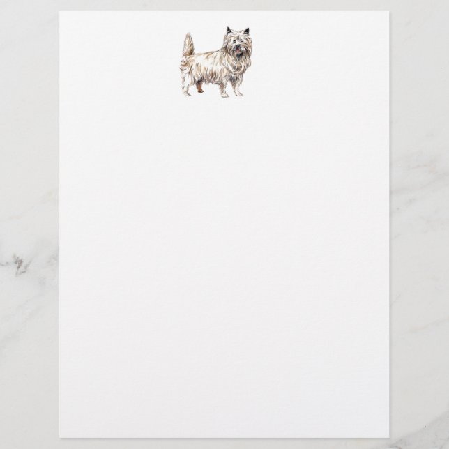 Papier Cairn Terrier (Devant)