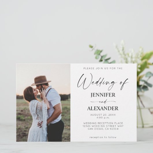 Papier Calcul noir et blanc Budget Mariage simple 2 (Debout devant)