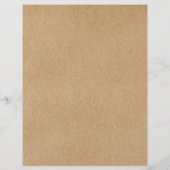 Papier Calendrier de mariage rustique Kraft Itinéraire ch (Dos)