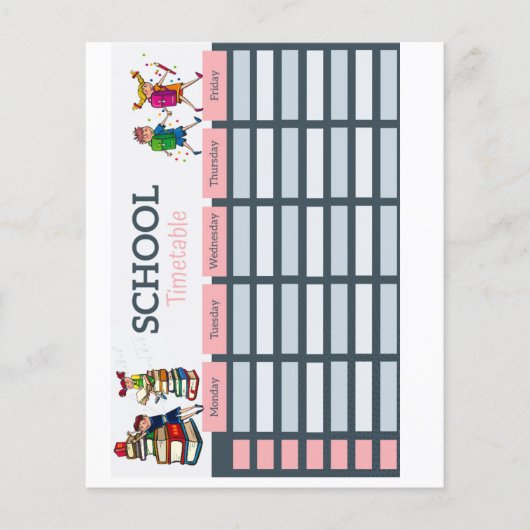 Papier Calendrier scolaire (Devant)