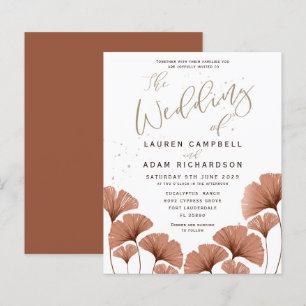 Papier Calligraphie de budget Feuillage de terre cuite Ma