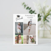 Papier Calligraphie de la Faire-part du budget du seconda (Debout devant)