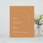 Papier Calligraphie en terre cuite Signature Boissons Pan (Debout devant)