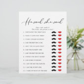 Papier Calligraphie Il Dit Qu'Elle A Dit Fête des mariées (Debout devant)