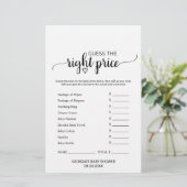 Papier Calligraphie noire simple Ce qui est dans votre je (Debout devant)