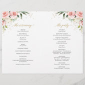 Papier Calligraphie roses roses roses roses roses dorées  (Dos)