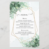 Papier Calligraphie simple végétation rustique (Devant)