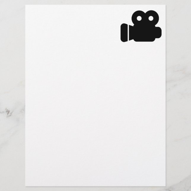 Papier Caméra vidéo (Devant)