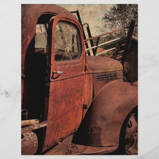 Papier Camion abandonné (Devant)