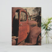 Papier Camion abandonné (Debout devant)