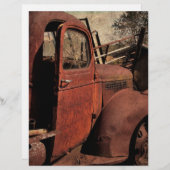 Papier Camion abandonné (Devant / Derrière)