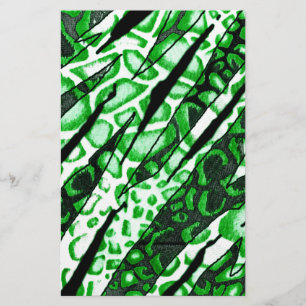 Papier Camo de peau de serpent vert