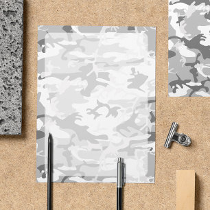 Papier Camo gris, Camo d'hiver, Camouflage neige, Militai