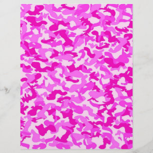 Papier Camo rose