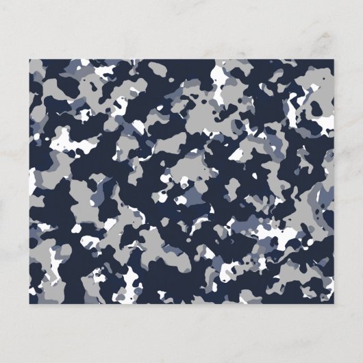 Papier Camo rustique bleu gris Kraft Photo Enregistrer la (Dos)