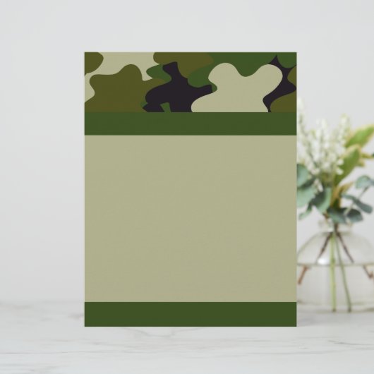 Papier Camouflage (Debout devant)