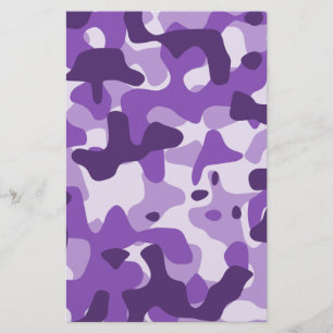 Papier Camouflage pourpre