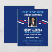 Papier Campagne de collecte de fonds politique Coup d'env (Devant / Derrière)