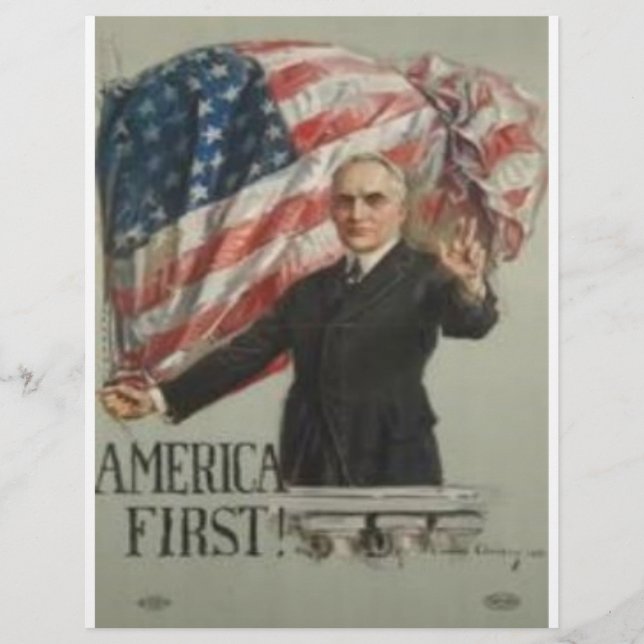 Papier Campagne présidentielle de 1920 (Devant)