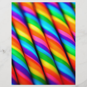 Papier Canne à sucre arc-en-ciel