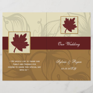Papier canneberge automne automne automne mariage
