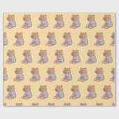 Papier capybara | Cadeau amusant et fantasque (Plat)