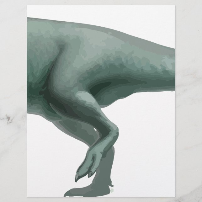 Papier Carcharodontosaurus (Devant)