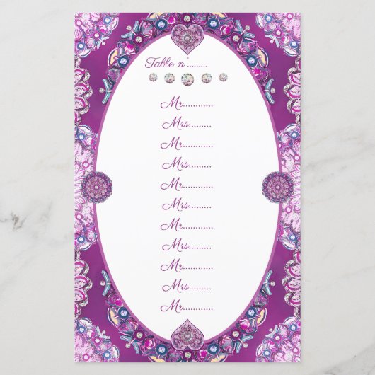 Papier Cardinal rouge Rosace (Devant)