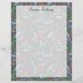 Papier Carnation Marigold Papier Beurre Beurre vin (Dos)