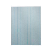 Papier Carnet bleu (Tourné)