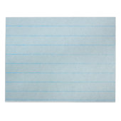 Papier Carnet bleu (Devant)