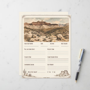 Papier Carnet de voyage pour les parcs nationaux de l'Oue